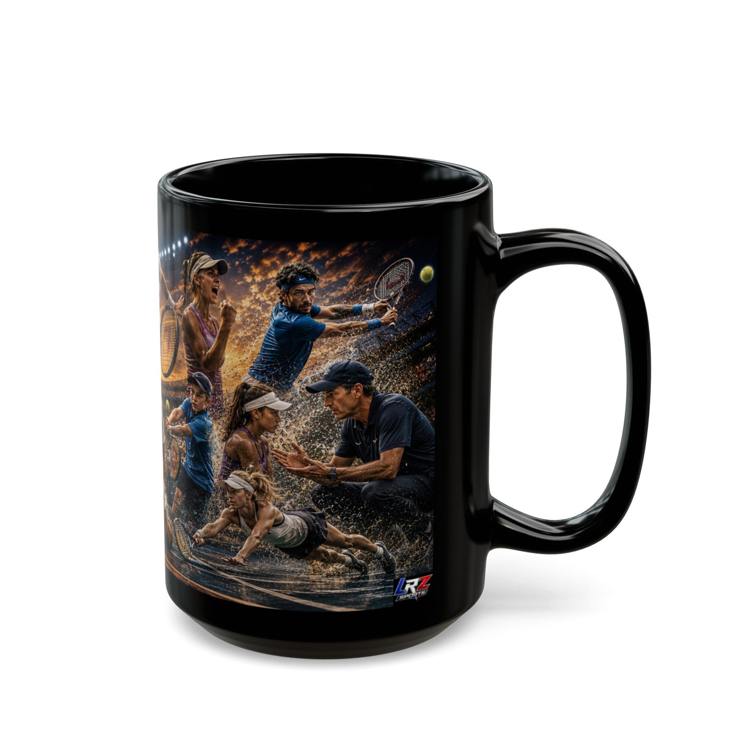 TENNIS - - The Spirit of Competition™ 15 oz. Coffee Mug - FREE SHIPPING