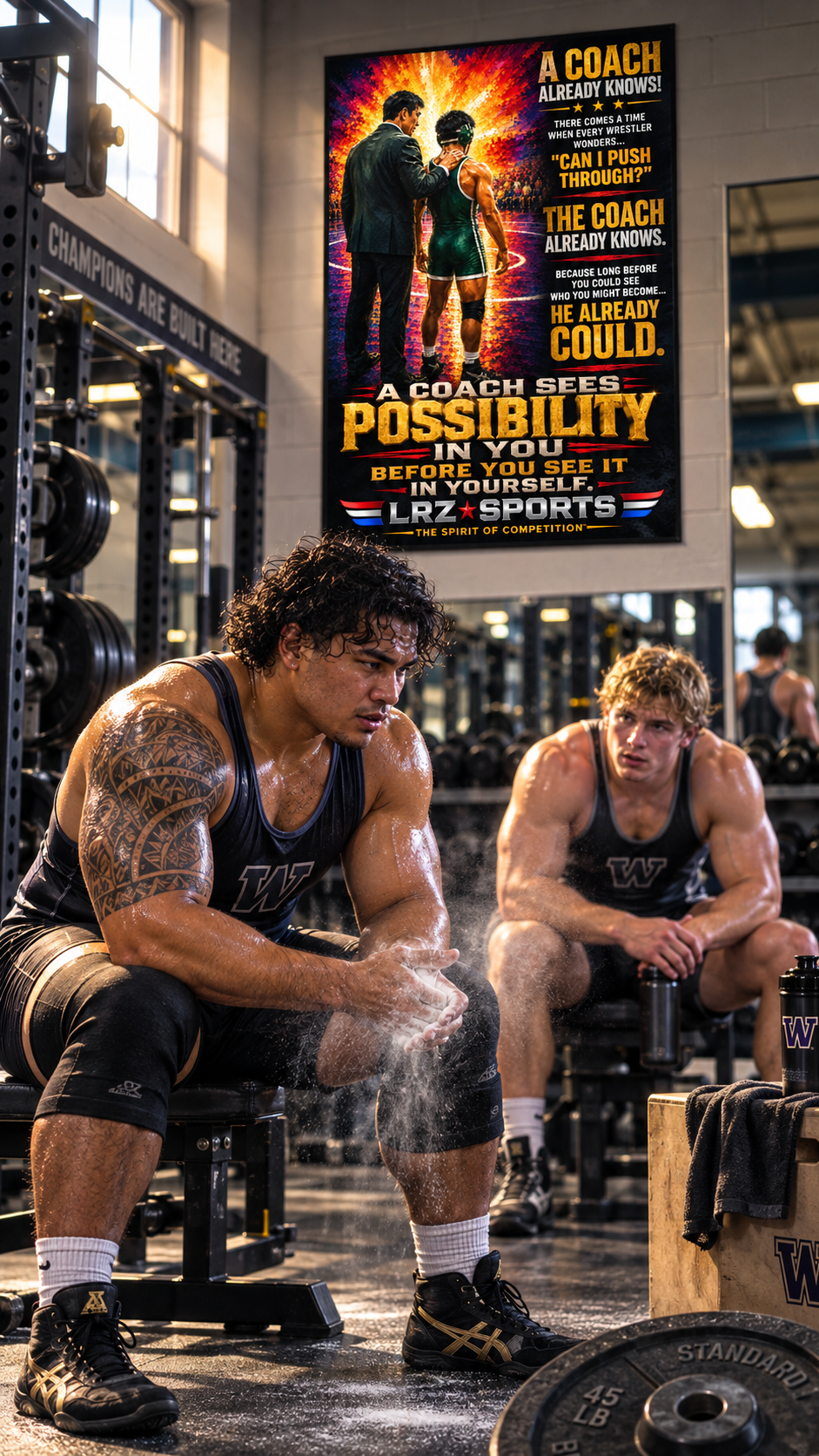 The LRZ Sports “WRESTLING WISDOM” Season Collection™ - - FREE SHIPPING