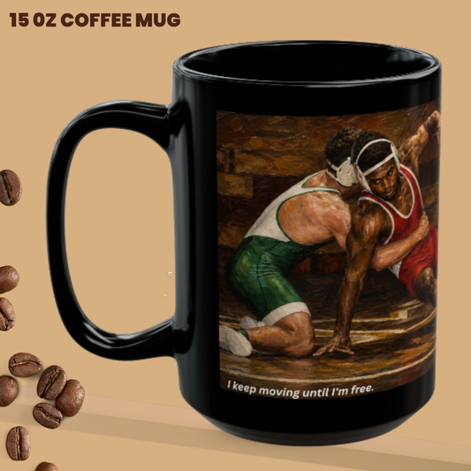 ESCAPE ARTIST Wrestling Coffee Mug - 15oz FREE SHIPPING