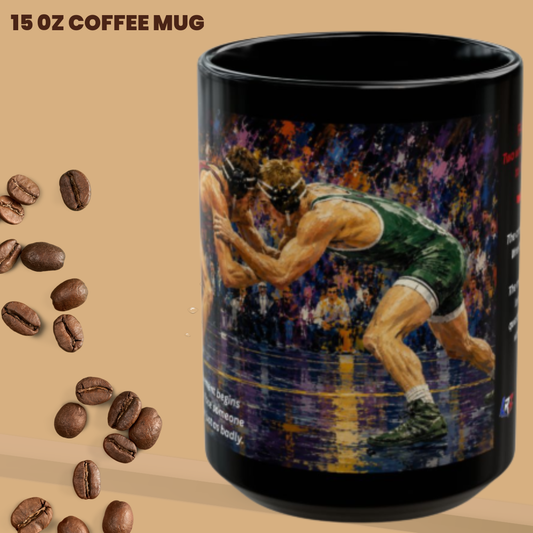 FACE-TO-FACE Wrestling 15 Oz. Coffee Mug - FREE SHIPPING