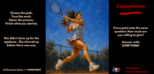 COMMITMENT - Full Extension I | Women's Tennis - Legacy - 15oz Daily Mindset Coffee Mug | LRZ Sports