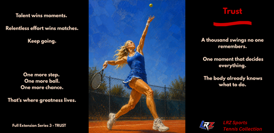 TRUST - Full Extension 3 | Women's Tennis - Foundation - 15oz Daily Mindset Coffee Mug | LRZ Sports