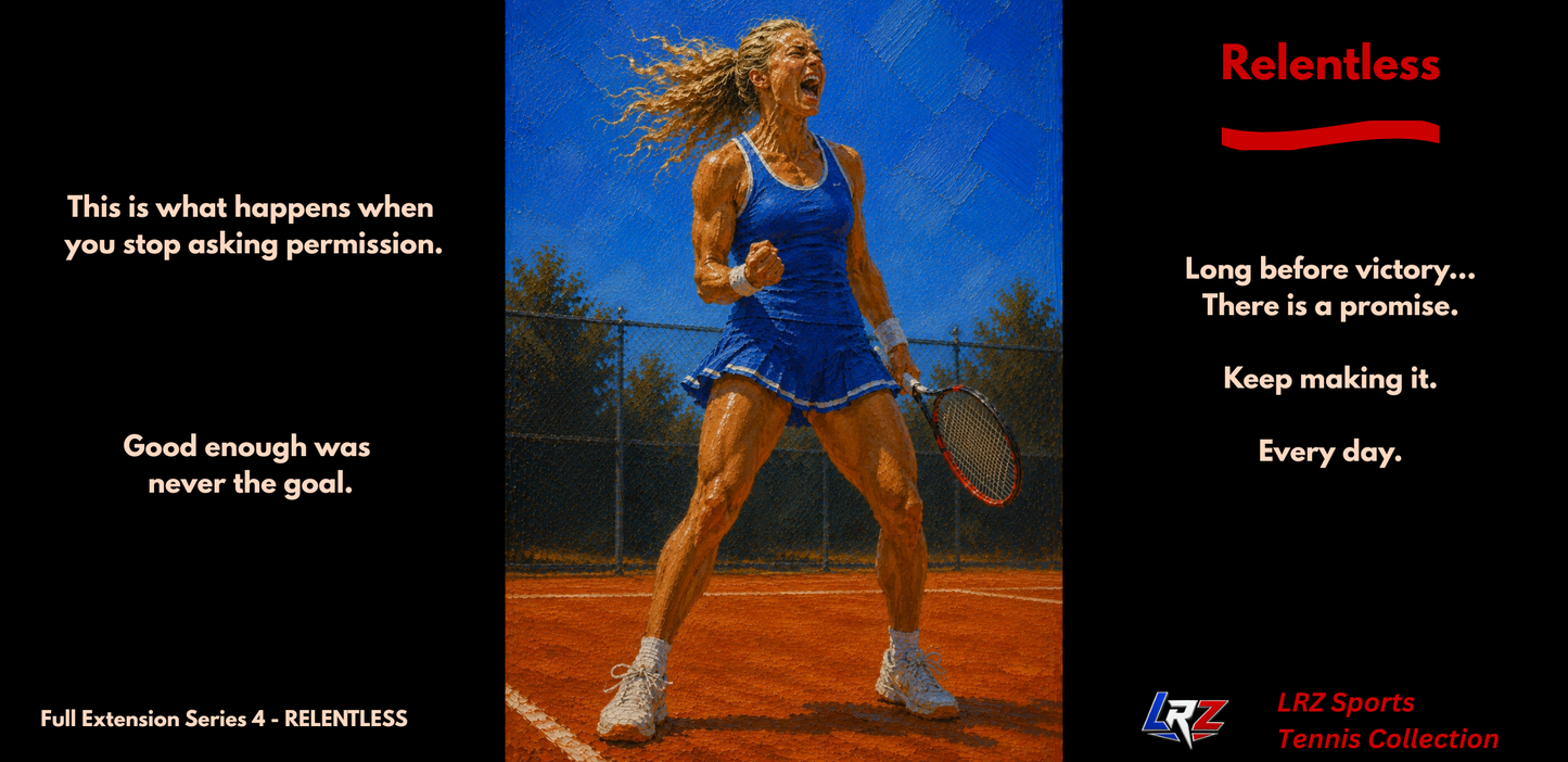 RELENTLESS - Full Extension 4 | Women's Tennis - Foundation - 15oz Daily Mindset Coffee Mug | LRZ Sports