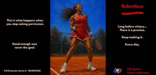 RELENTLESS - Full Extension 4  | Women's Tennis - Heritage - 15oz Daily Mindset Coffee Mug | LRZ Sports