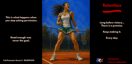 RELENTLESS - Full Extension 4 | Women's Tennis - Tradition - 15oz Daily Mindset Coffee Mug | LRZ Sports