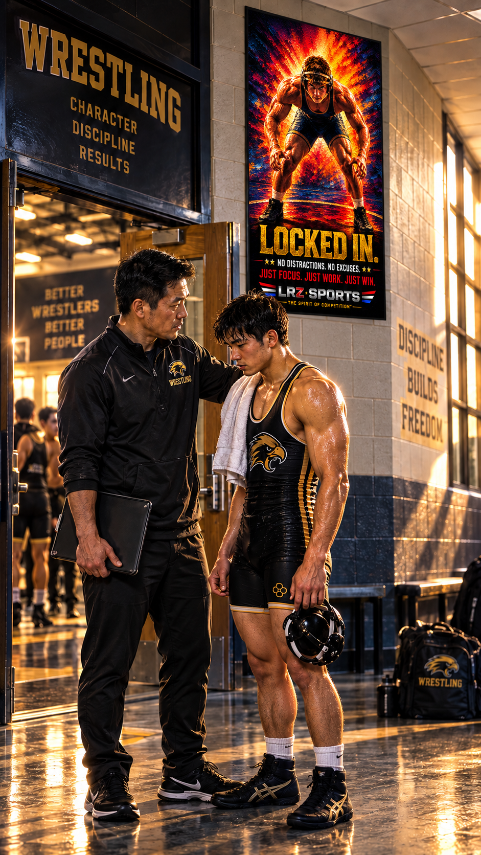 The LRZ Sports “WRESTLING WISDOM” Season Collection™ - - FREE SHIPPING