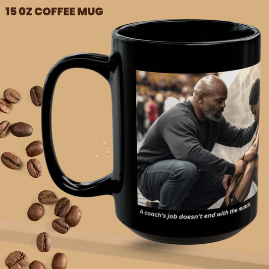 THE CONVERSATION - - Heritage Edition- - Wrestling Coach 15oz Coffee Mug - FREE SHIPPING