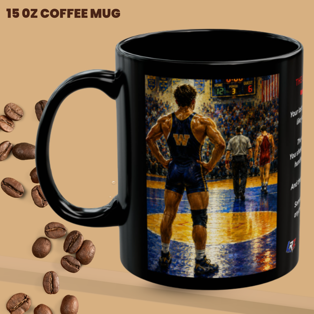 THE LAST MATCH — Wrestling 15 oz. Coffee Mug - FREE SHIPPING