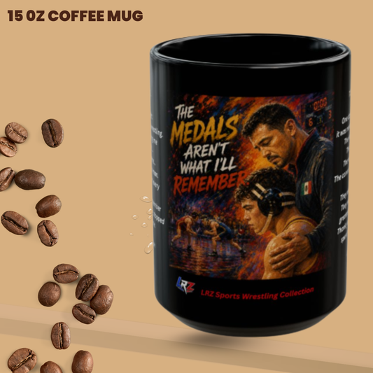 THE MEDALS - Legacy Edition - 15 oz. Wrestling Dad Coffee Mug