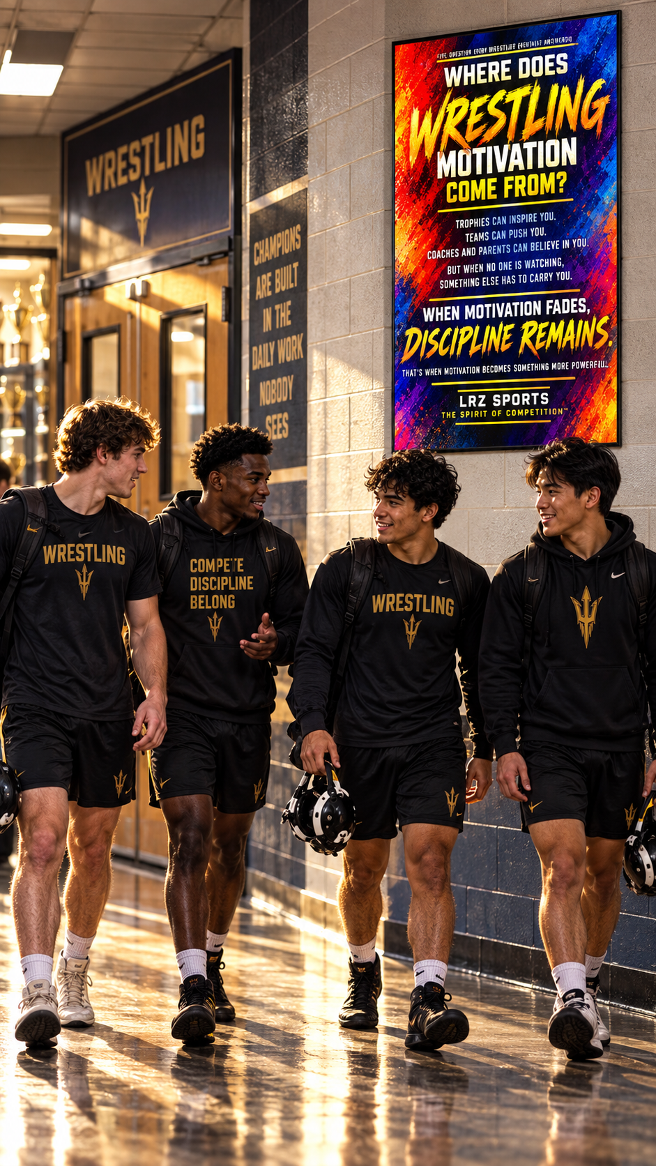The LRZ Sports “WRESTLING WISDOM” Season Collection™ - - FREE SHIPPING