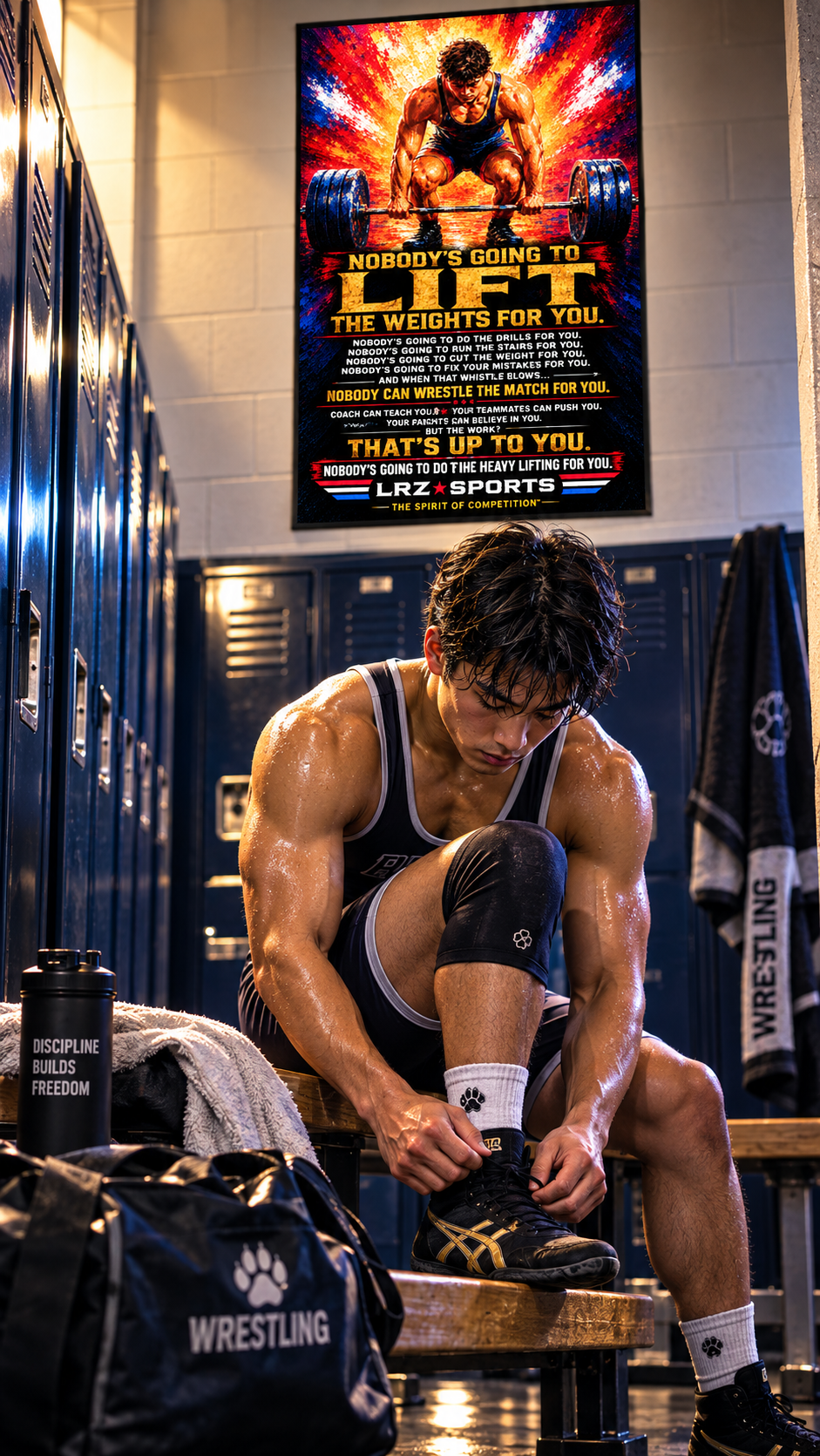The LRZ Sports “WRESTLING WISDOM” Season Collection™ - - FREE SHIPPING