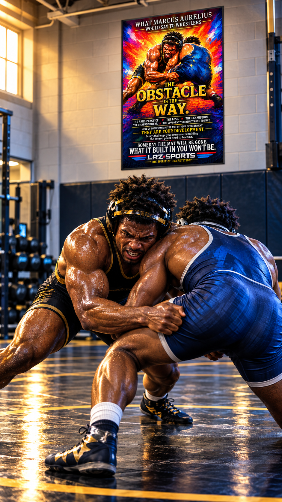 The LRZ Sports “WRESTLING WISDOM” Season Collection™ - - FREE SHIPPING