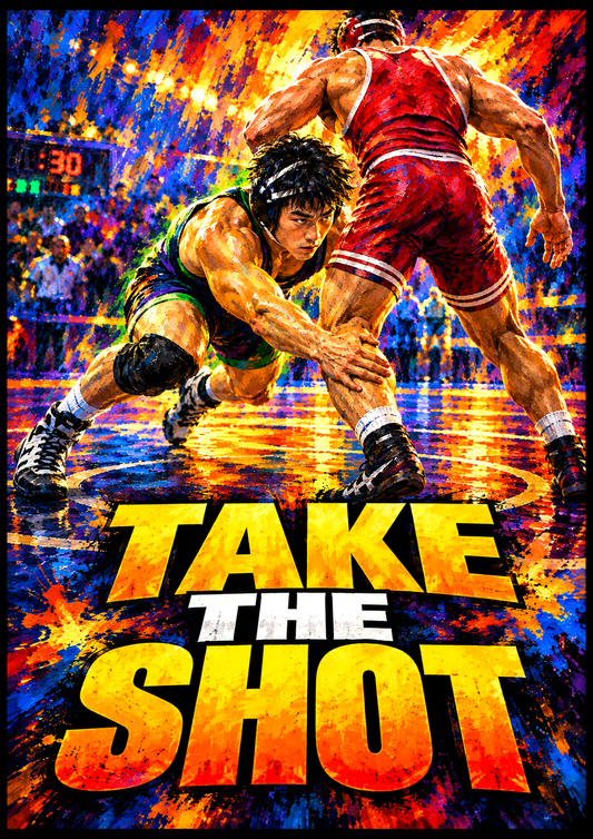 LRZ Statement Series™ - TAKE THE SHOT — 33" × 47"