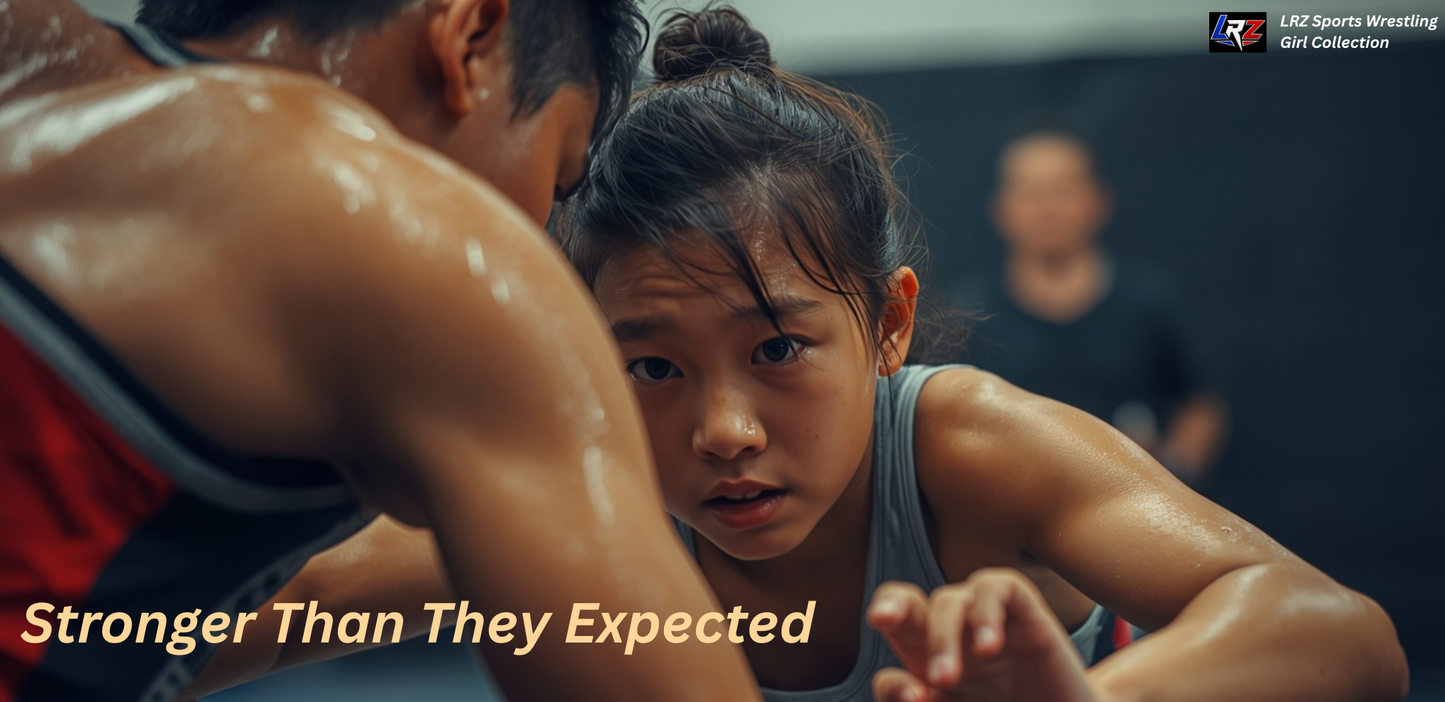 STRONGER THAN THEY EXPECTED | Amateur Girl Wrestling 15oz Coffee Mug - FREE SHIPPING