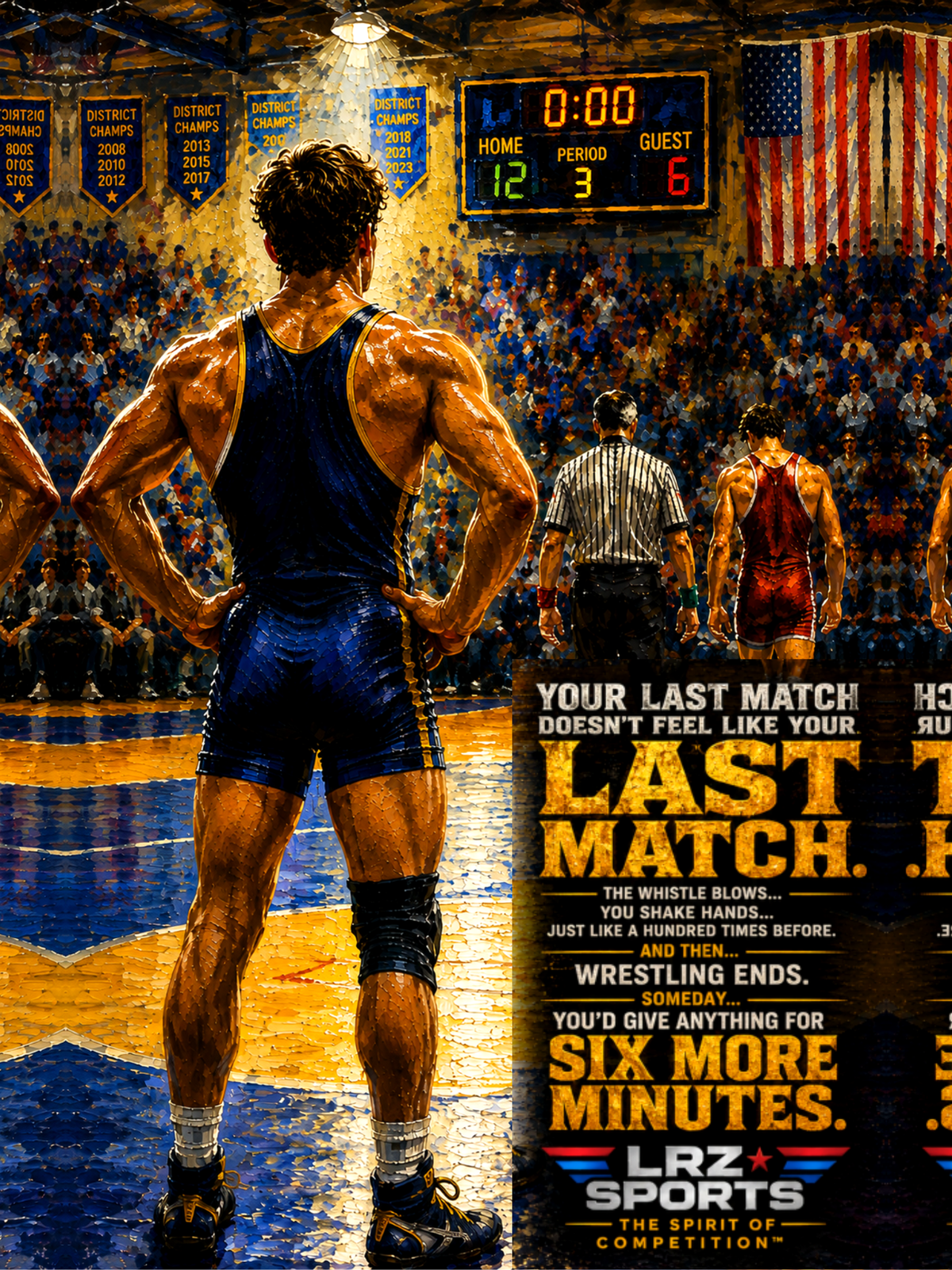 The LRZ Sports “WRESTLING WISDOM” Season Collection™ - - FREE SHIPPING
