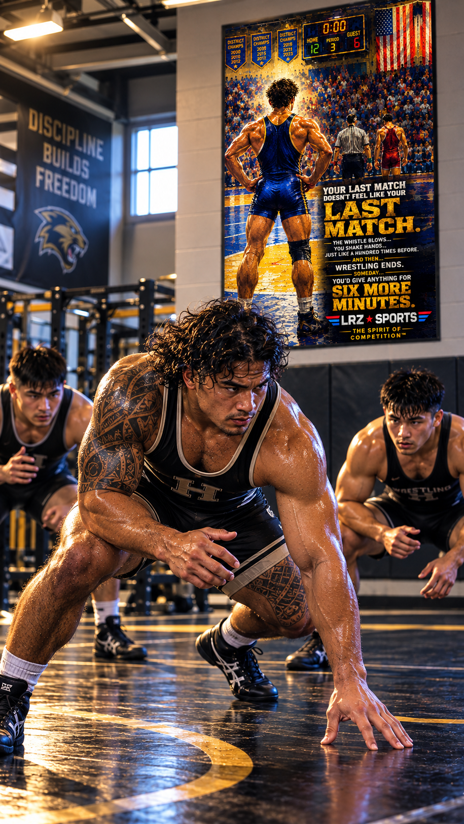 The LRZ Sports “WRESTLING WISDOM” Season Collection™ - - FREE SHIPPING