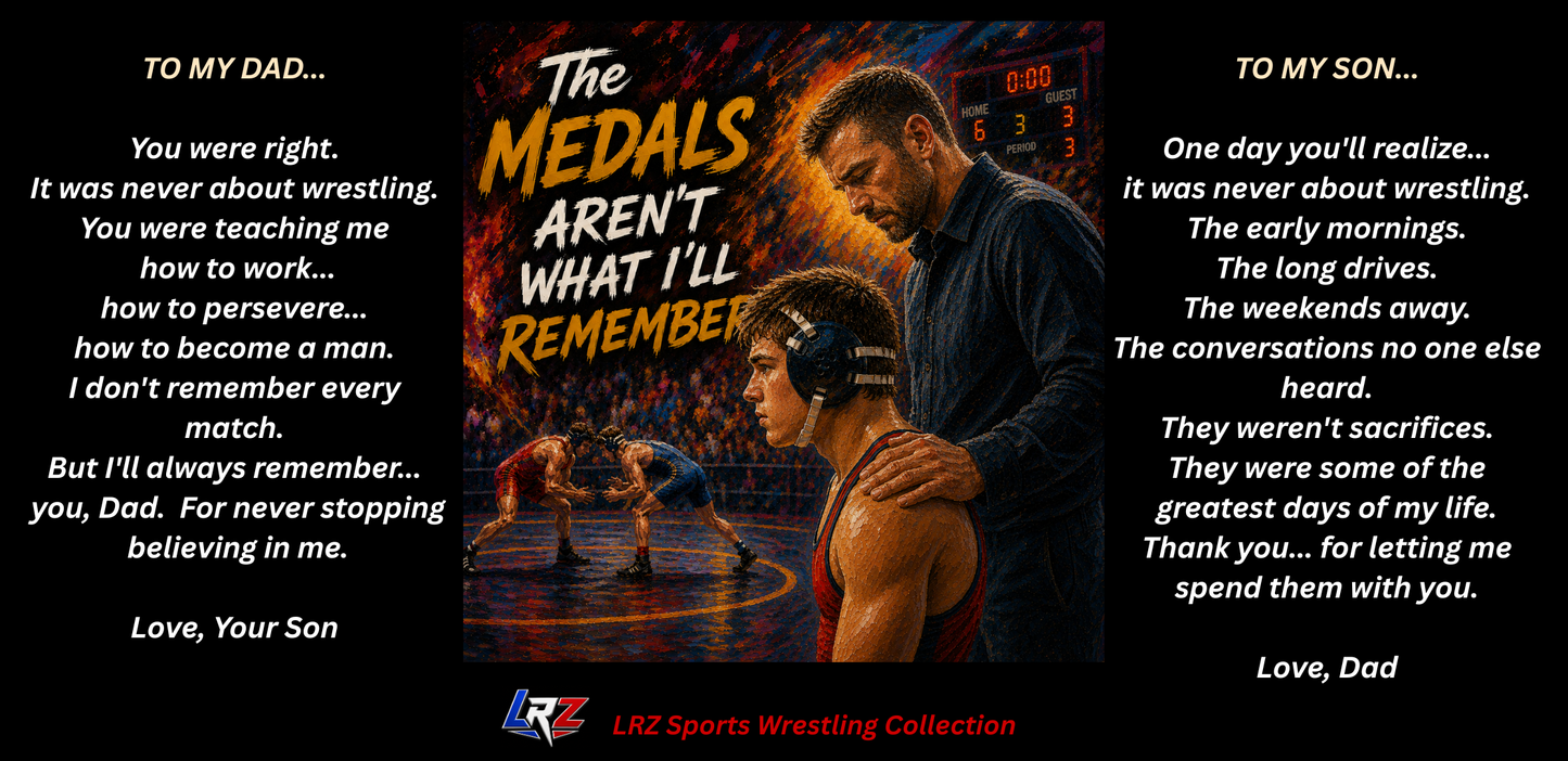 Foundation Edition - "The Medals™ - 15 oz. Wrestling Dad Coffee Mug