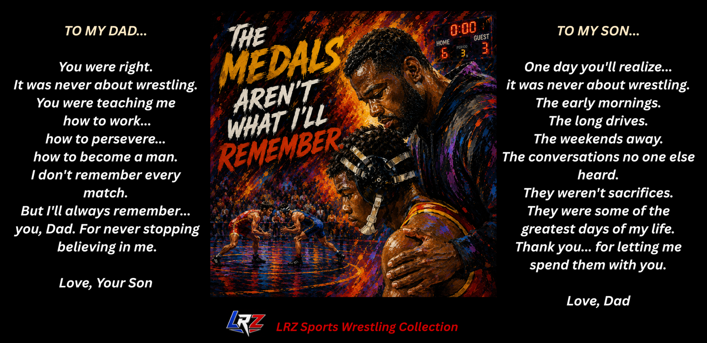 Heritage Edition - "The Medals™ - 15 oz. Wrestling Dad Coffee Mug