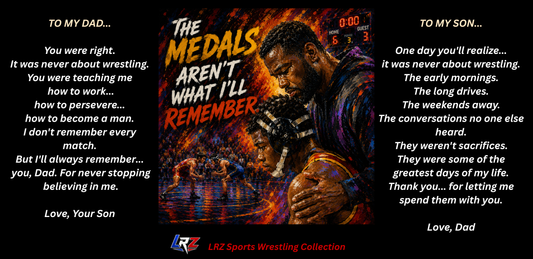 Heritage Edition - "The Medals™ - 15 oz. Wrestling Dad Coffee Mug