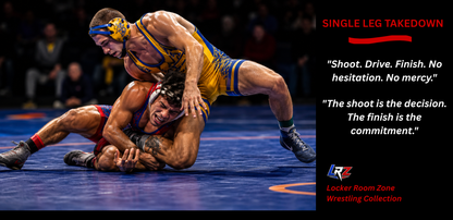 Single Leg Takedown - Wrestling Coffee Mug - 15oz - FREE SHIPPING