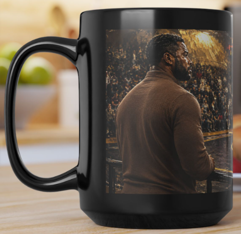 Wrestler's Dad — "All the Miles, One Moment "| 15oz Black Ceramic - FREE SHIPPING
